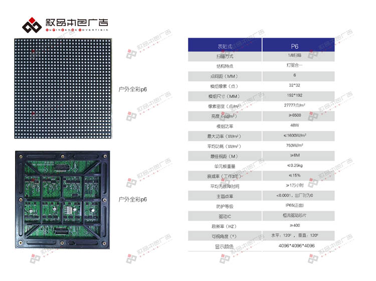 戶外全彩LED顯示屏圖片
