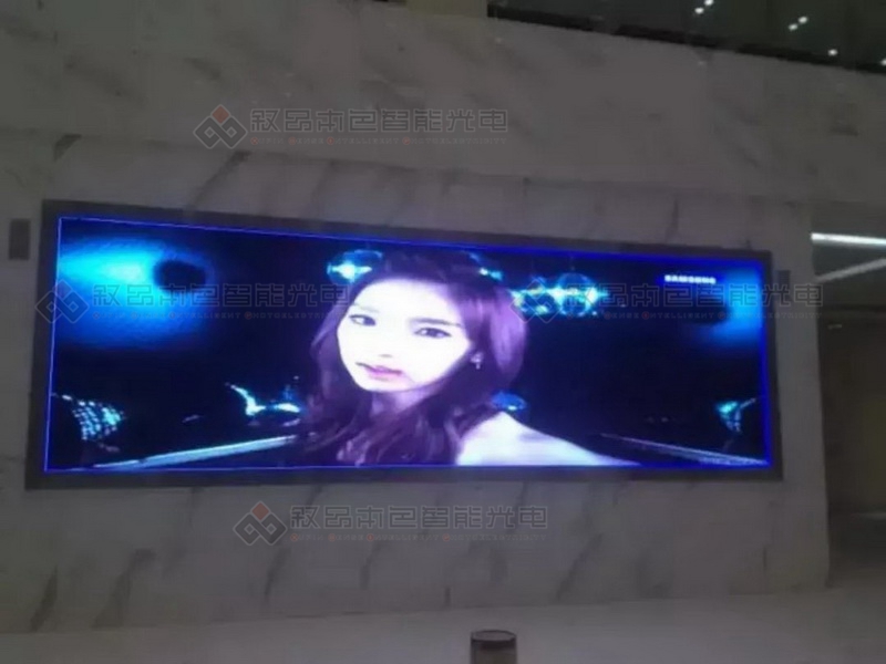 五彩灣管委會P4全彩LED顯示屏