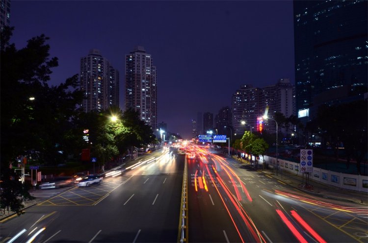 城市景觀照明-深圳“金三角”金融商業(yè)核心區(qū)照明工程圖片