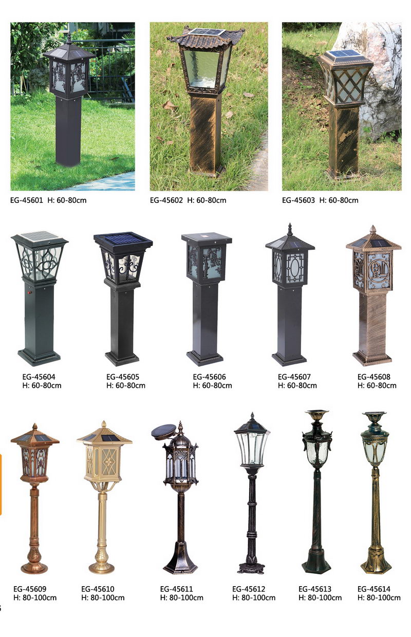 太陽(yáng)能草坪燈圖片